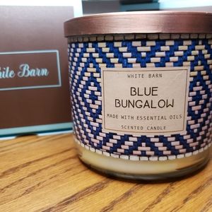 Bath & Body Works / WB Blue Bungalow 3-Wick Candle